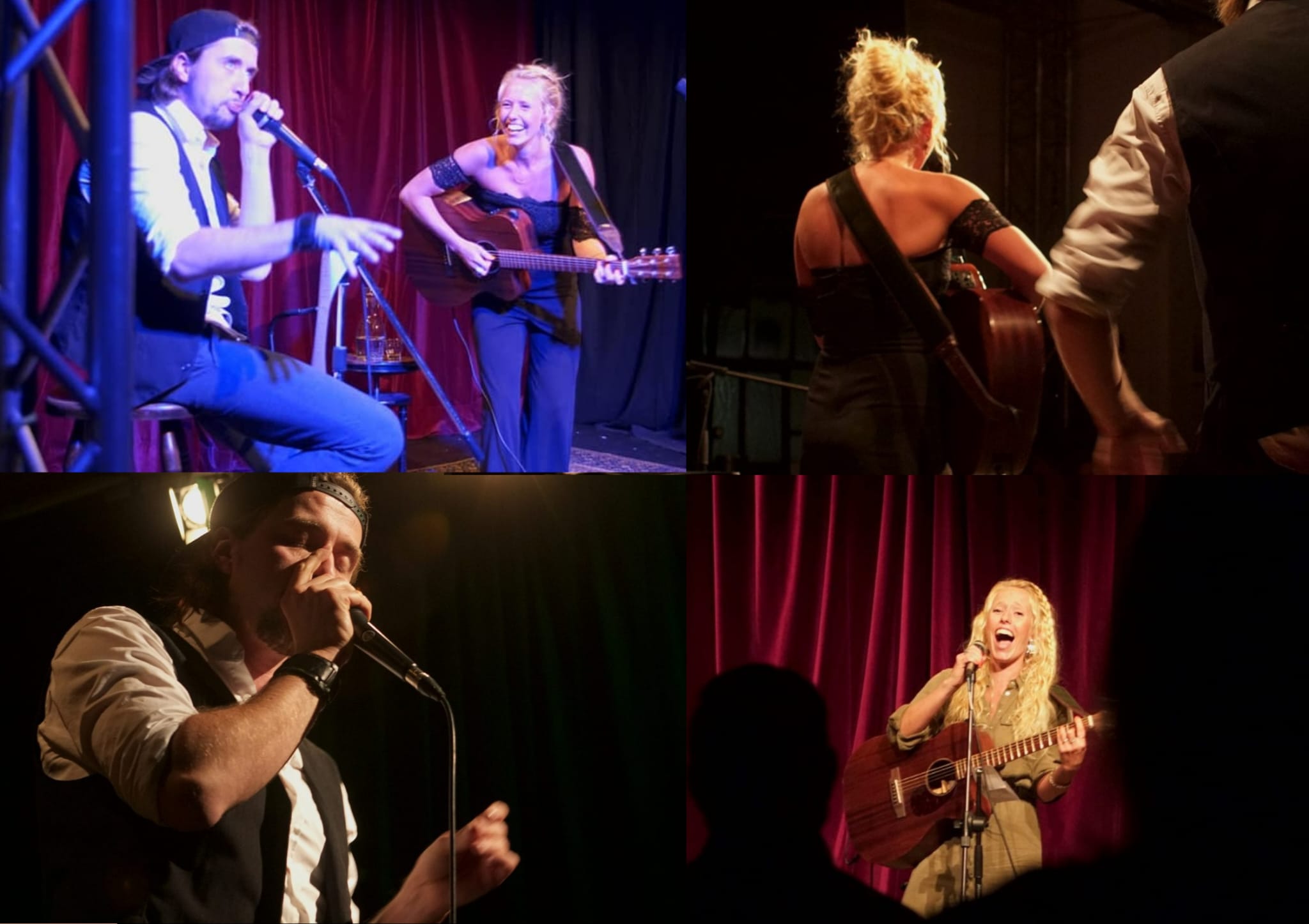 „ROÑA und Patrick Dudek aka Patbeat“ – PflanzenEck bei Nacht